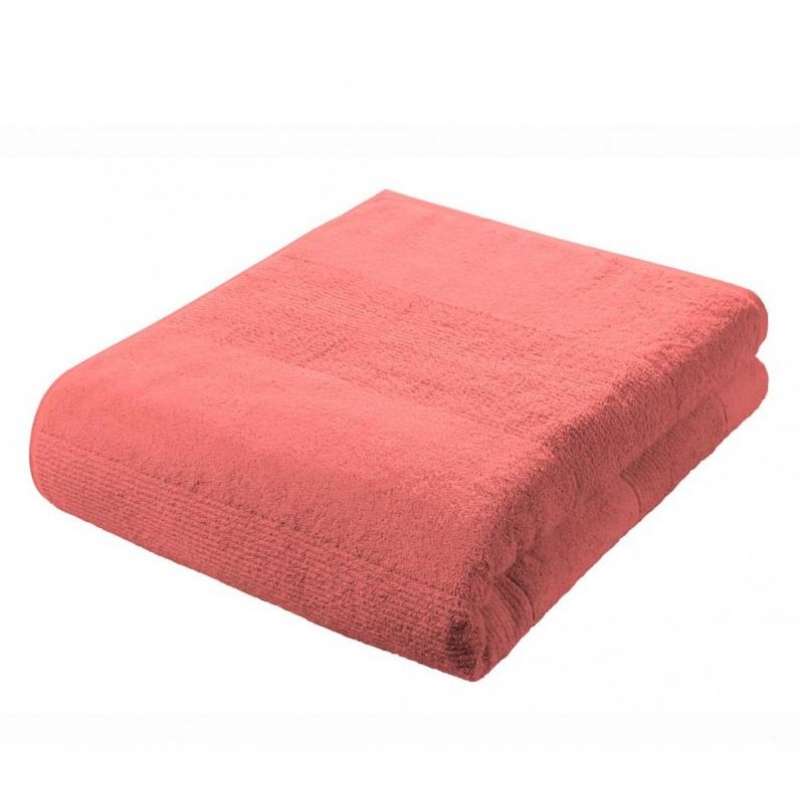 Fleuresse Frottier Liegetuch Größe 90x200 cm, Farbe 14 flamingo red