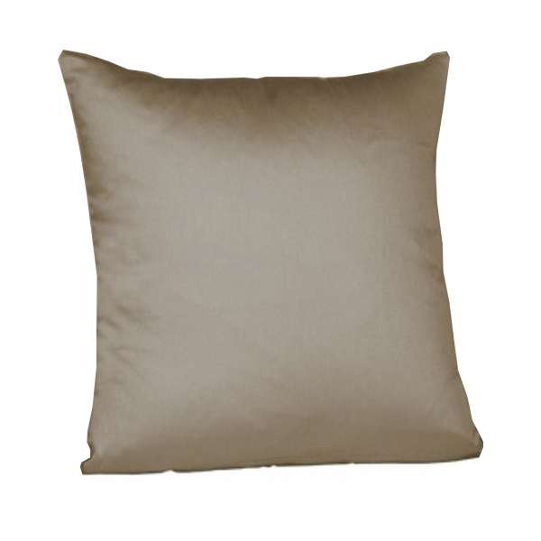 Fleuresse Mako-Satin-Kissenbezug colours taupe 9042 Größe 50x50 cm