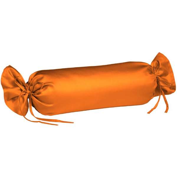 Fleuresse Interlock-Jersey-Kissenbezug uni colours orange 2044 Größe 40x15 cm
