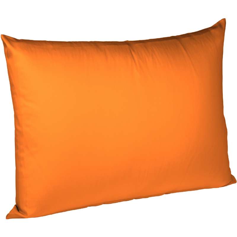 Fleuresse Interlock-Jersey-Kissenbezug uni colours orange 2044 Größe 40x60 cm
