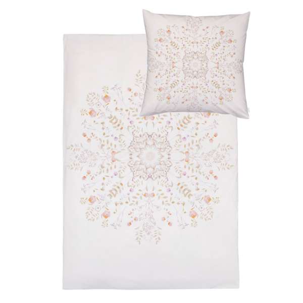 Estella Bio-Bettwäsche Lhasa Größe 135x200/80x80 cm, natur