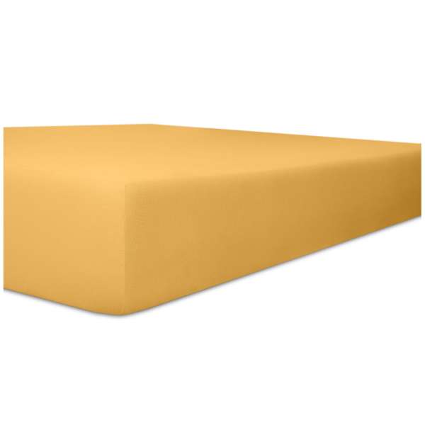 Kneer Easy Stretch Spannbetttuch für Matratzen bis 40 cm Höhe Qualität 251 Farbe sand