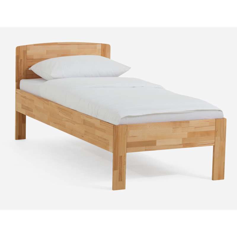 Dico Massivholz Einzelbett Komfortbett Seniorenbett 430.03, Buche wenge lackiert