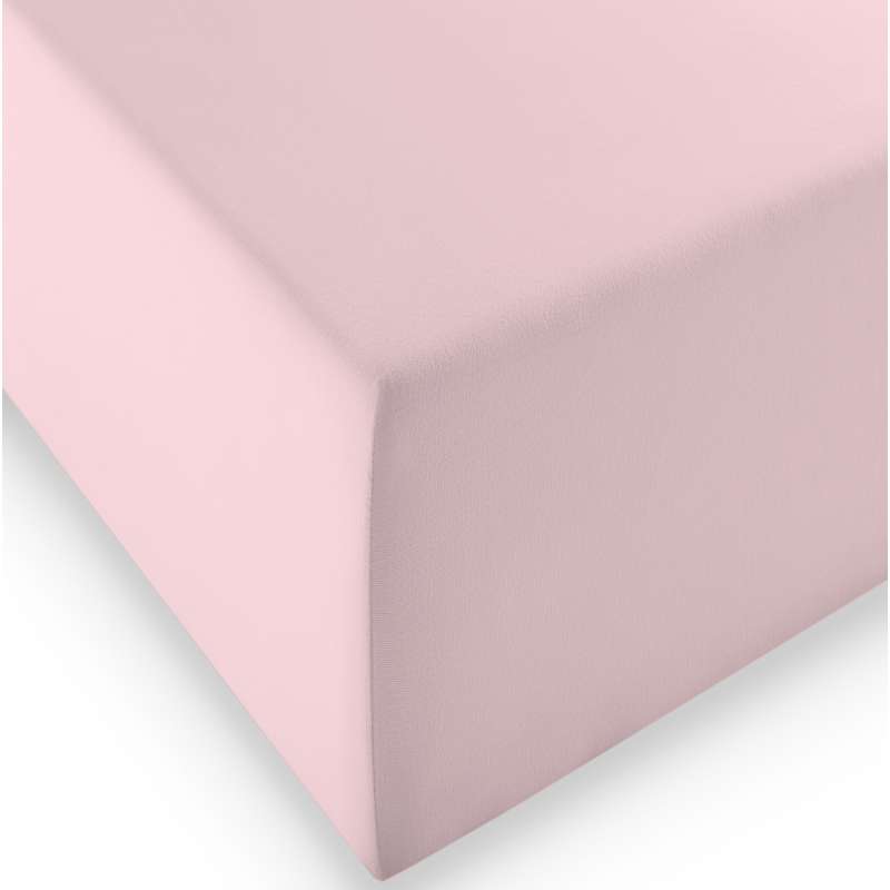 Fleuresse Boxspring- und Wasserbetten Jersey-Spannlaken comfort XL Farbe 4040 rose