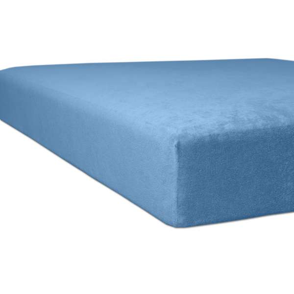 Kneer Flausch-Biber Spannbetttuch für Matratzen bis 22 cm Höhe Qualität 80 Farbe korn