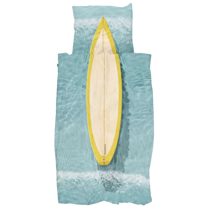 Snurk Bettwäsche Surfer, 135 x 200 cm, inkl. 1 Kissenbezug 80 x 80 cm