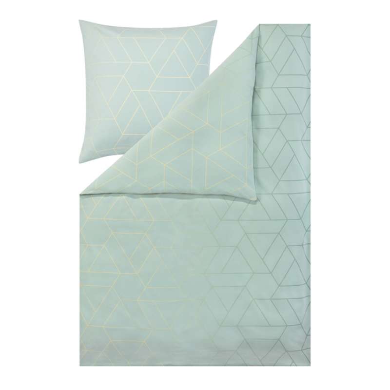 Estella Atelier Samt & Seide (Flanell) Andriano, 135x200 cm+80x80 cm, mint