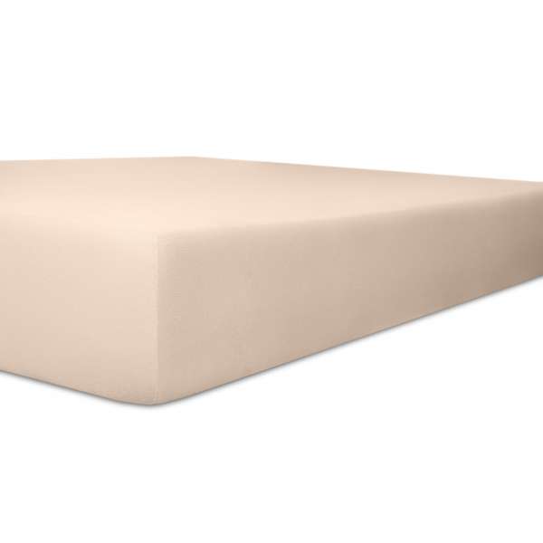 Kneer Vario-Stretch Spannbetttuch duoflex für Topper 4-12 cm Höhe mit 80 cm Einschnitten Qualität 22