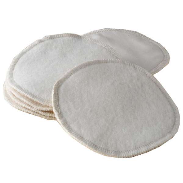 Cotonea Bio-Baumwolle Stilleinlagen kbA Molton/Satin 12x12 cm