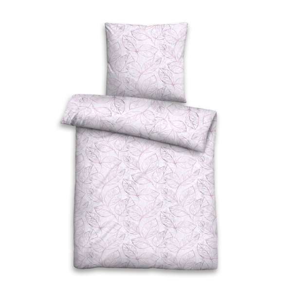 Biberna Edelflanell Bettwäsche 85123-324 Größe 135x200 cm
