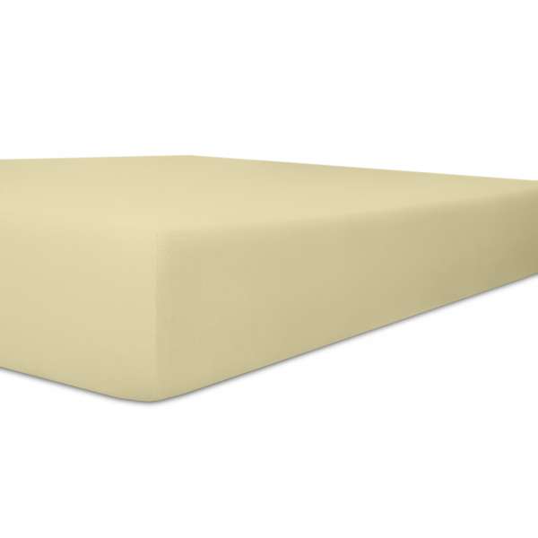 Kneer Vario Stretch Spannbetttuch Qualität 22 für Topper one natur Größe 100x200 cm