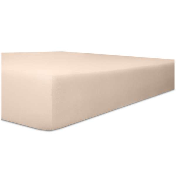 Kneer Easy Stretch Spannbetttuch für Matratzen bis 30 cm Höhe Qualität 25 Farbe zartrose