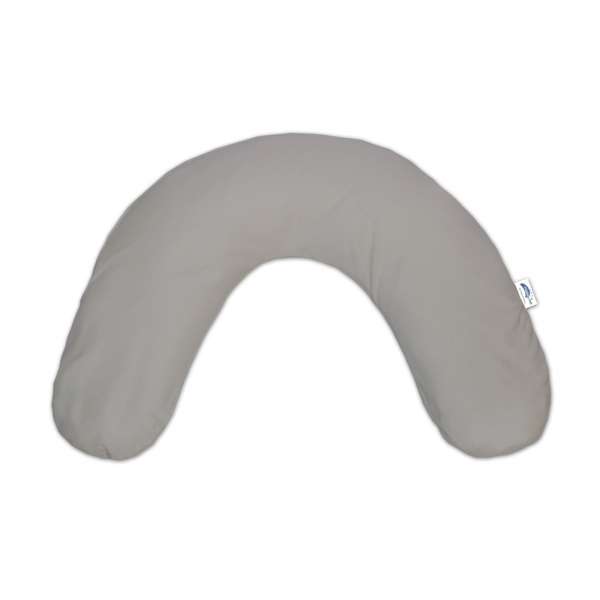 Theraline Reisekissen Nackenkissen Nackenhörnchen Jersey grau Größe 100x21 cm
