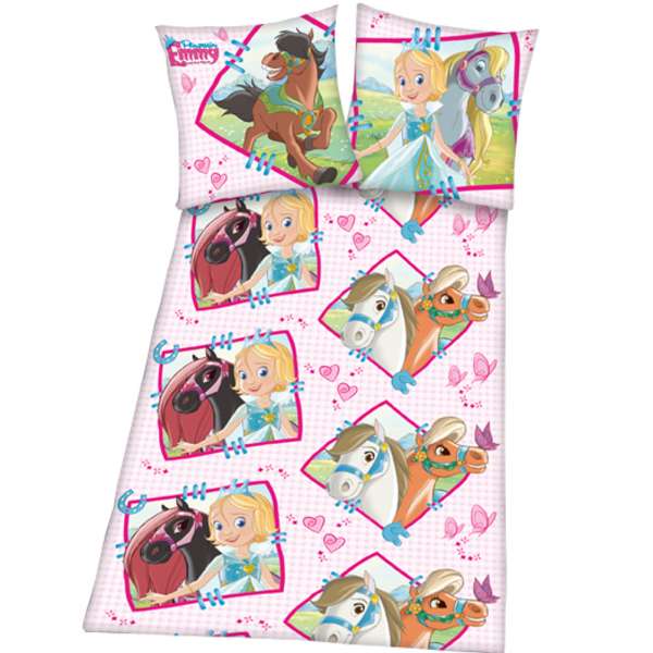 Herding Flanell Bettwäsche Prinzessin Emmy 135x200 cm