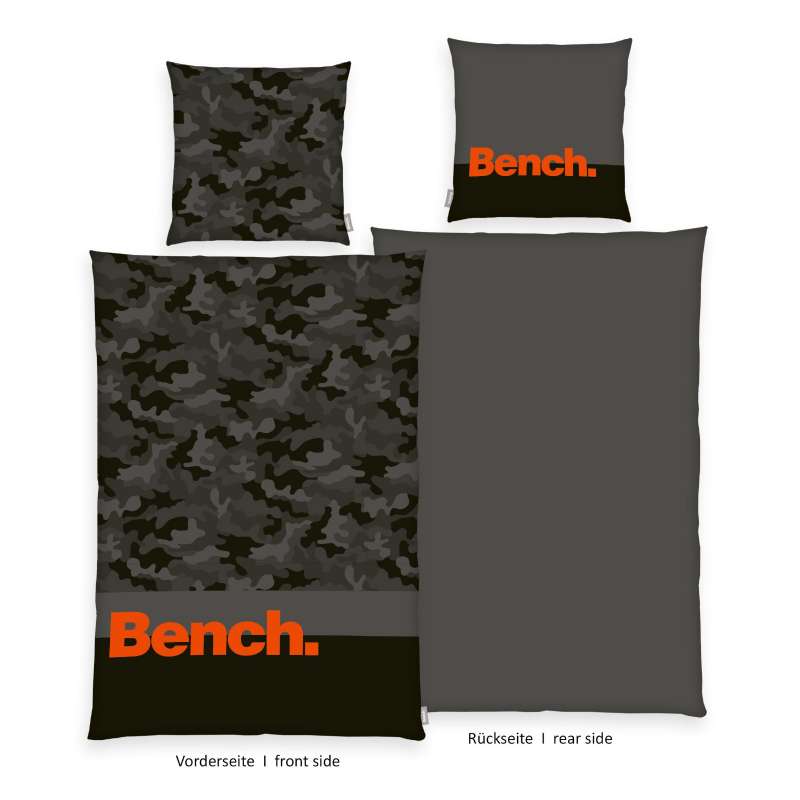 Bench Bettwäsche – Camouflage, Größe 135x200 cm