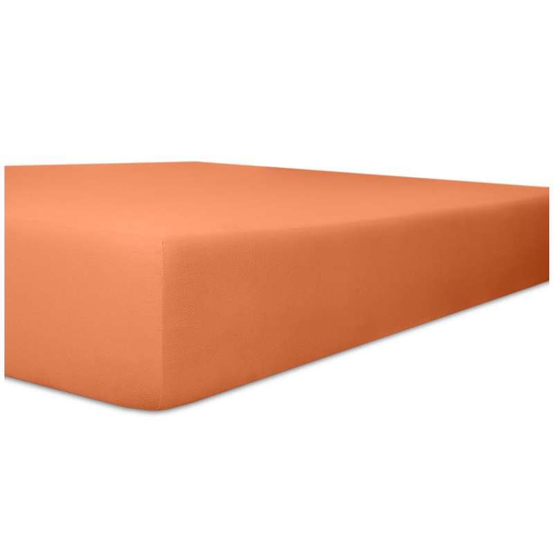 Kneer Easy Stretch Spannbetttuch für Matratzen bis 30 cm Höhe Qualität 25 Farbe karamel