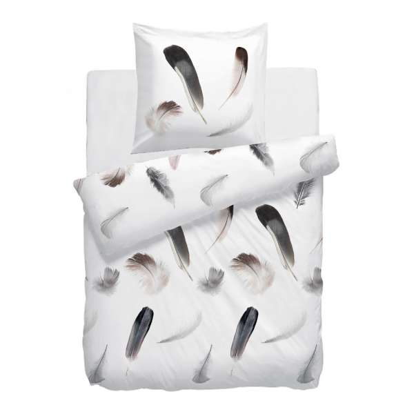 HNL Pure Cotton Bettwäsche Sef 135x200 cm white