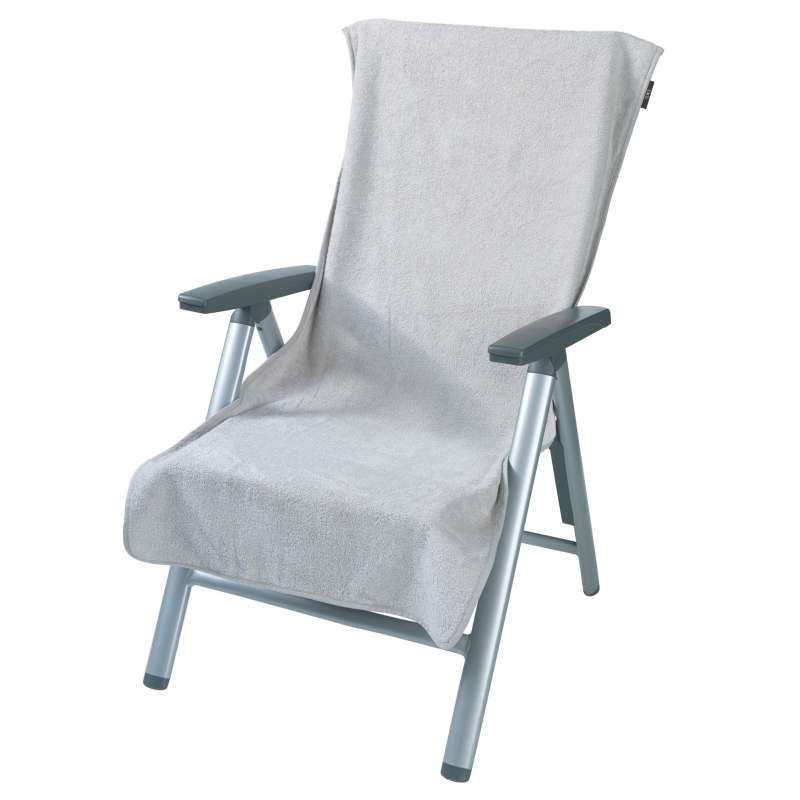 Holiday Heimtex Optisplash Gartenstuhlauflage Emil, 60 x 130 cm, silber