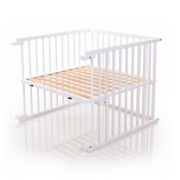 babybay Kinderbett-Umbausatz für babybay Maxi, weiß lackiert
