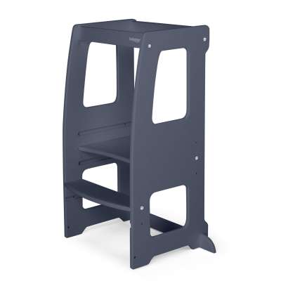 Vorschau: babybay Lernturm Littlefoot, schiefergrau lackiert Vorschau: babybay Lernturm Littlefoot, schiefergrau lackiert