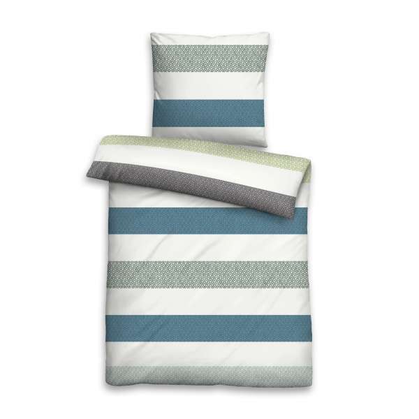 Biberna Trendline Biber Bettwäsche 8570-220, Größe 155x220 cm