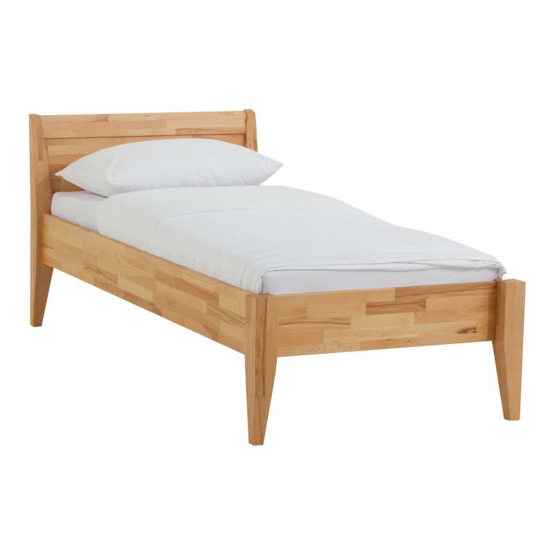 Dico Massivholz Einzelbett Komfortbett Seniorenbett 450.03, Buche wenge lackiert