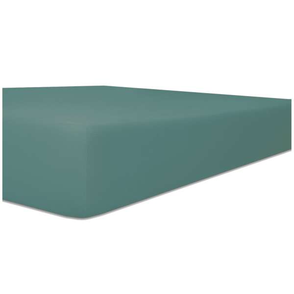 Kneer Exclusiv Stretch Spannbetttuch für hohe Matratzen & Wasserbetten Qualität 93 Farbe salbei