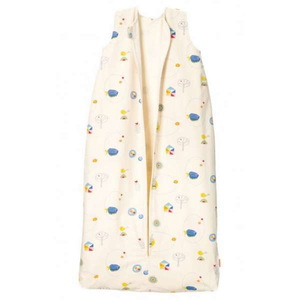 Cotonea Bio-Baumwolle Kinderschlafsack mit Teddyplüschfutter Design Meister Hase
