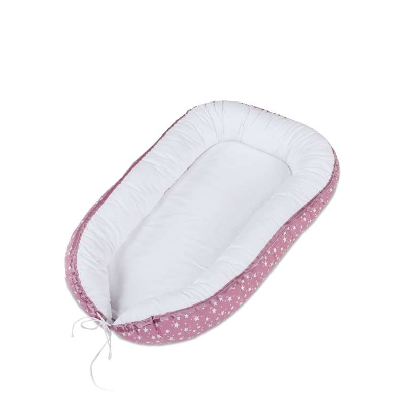 babybay Kuschelnest, beere Sterne weiß