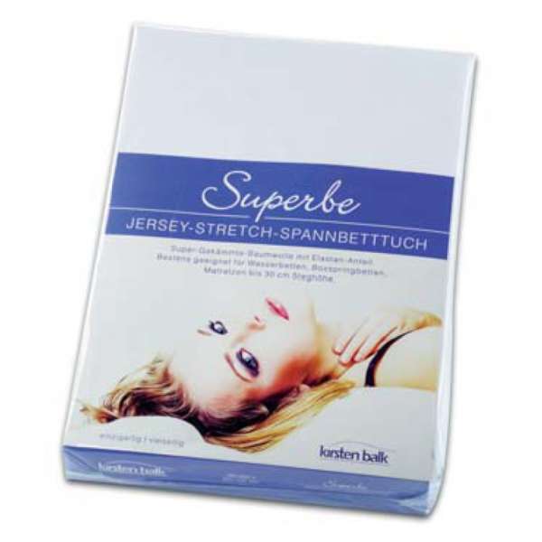 Kirsten Balk Jersey- Stretch- Spannlaken SUPERBE