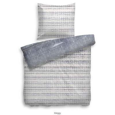Vorschau: Heckett Lane Pure Cotton Bettwäsche Meggy 155x220 cm blau Vorschau: Heckett Lane Pure Cotton Bettwäsche Meggy 155x220 cm blau