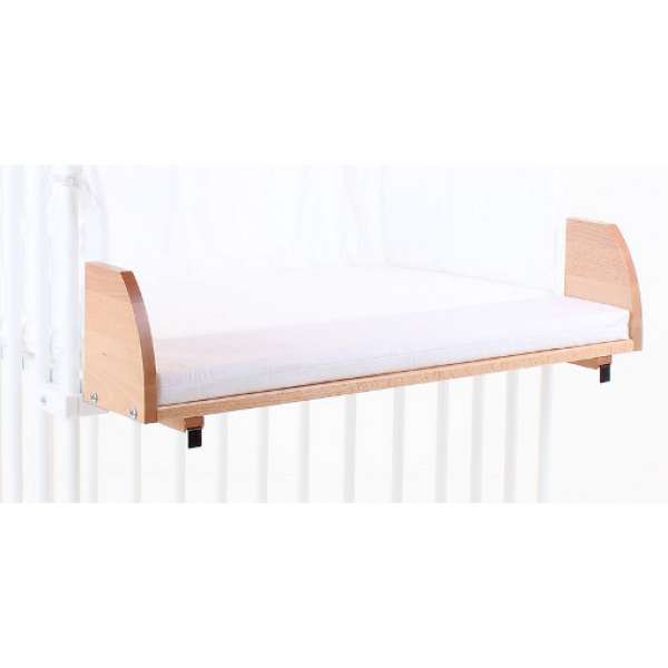 babybay Verlängerungsseite natur lackiert für Original, Midi und Mini