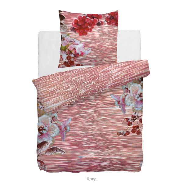 HnL Refined-Satin-Wendebettwäsche Roxy 135x200 cm rosa