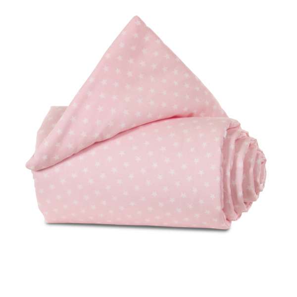 babybay Nestchen Organic Cotton für Original, rose Sterne weiß