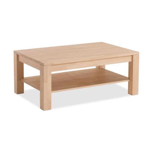 DICO Möbel Couchtisch CT 100 Massivholz Wildeiche