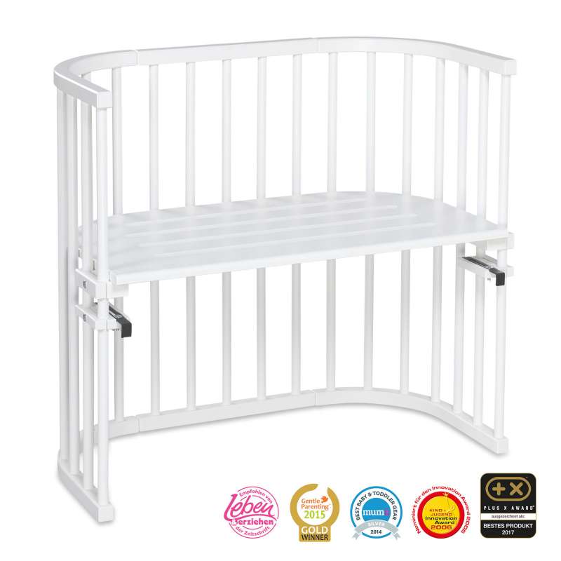 babybay Original Beistellbett, weiß lackiert