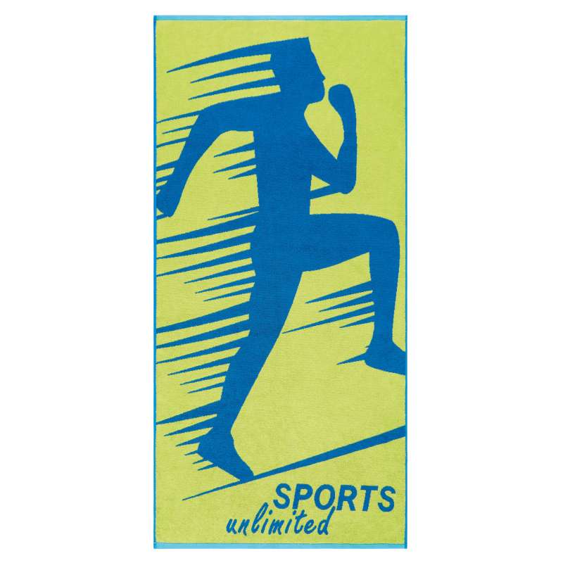 Egeria Sporttuch Sports Unlimited Größe 75x160 cm blue