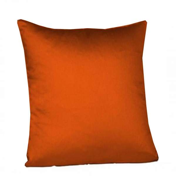 Fleuresse Mako-Satin-Kissenbezug uni colours chili 4071 Größe 40x40 cm