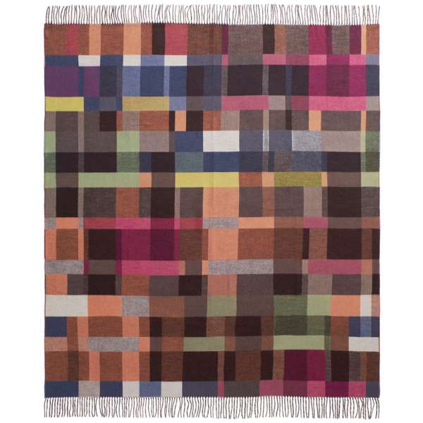 Biederlack Plaidt Dark Velvet Facet, Größe 130x170 cm