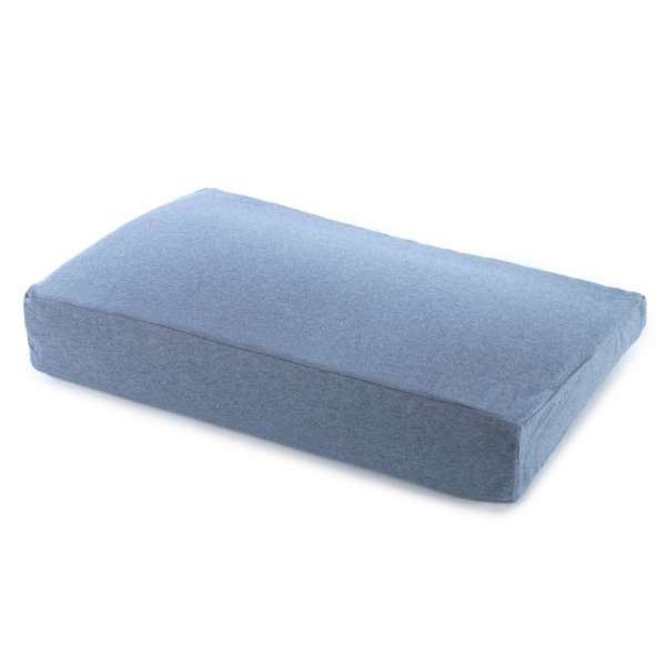 Theraline Pearlfusion Schlaf- und Nackenstützkissen 72x32x12 cm incl. Bezug melange-blau