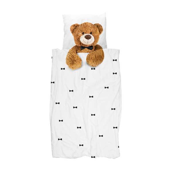 Snurk Bettwäsche Teddy Größe 135x200/80x80 cm