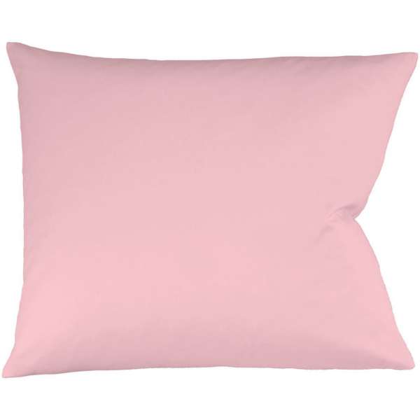Fleuresse Interlock-Jersey-Kissenbezug uni colours 4040 rose Größe 35x40cm