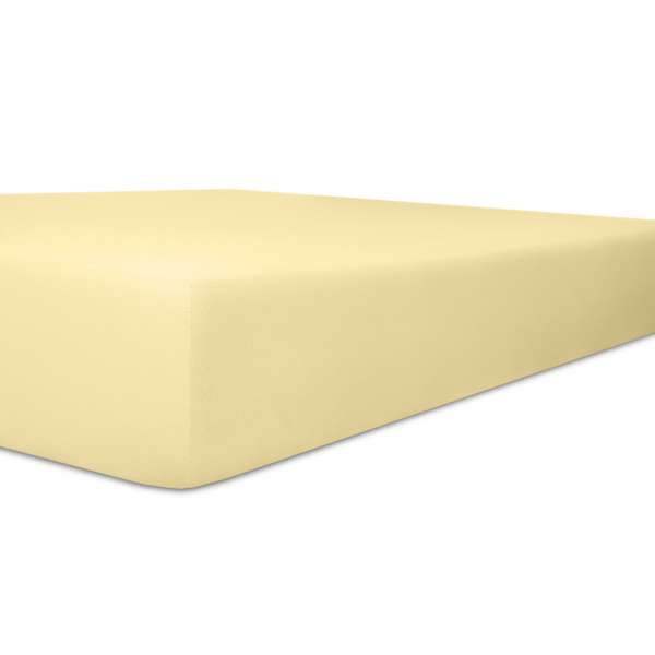 Kneer Exclusiv Stretch Spannbetttuch für hohe Matratzen & Wasserbetten Qualität 93, leinen, 90-100x1