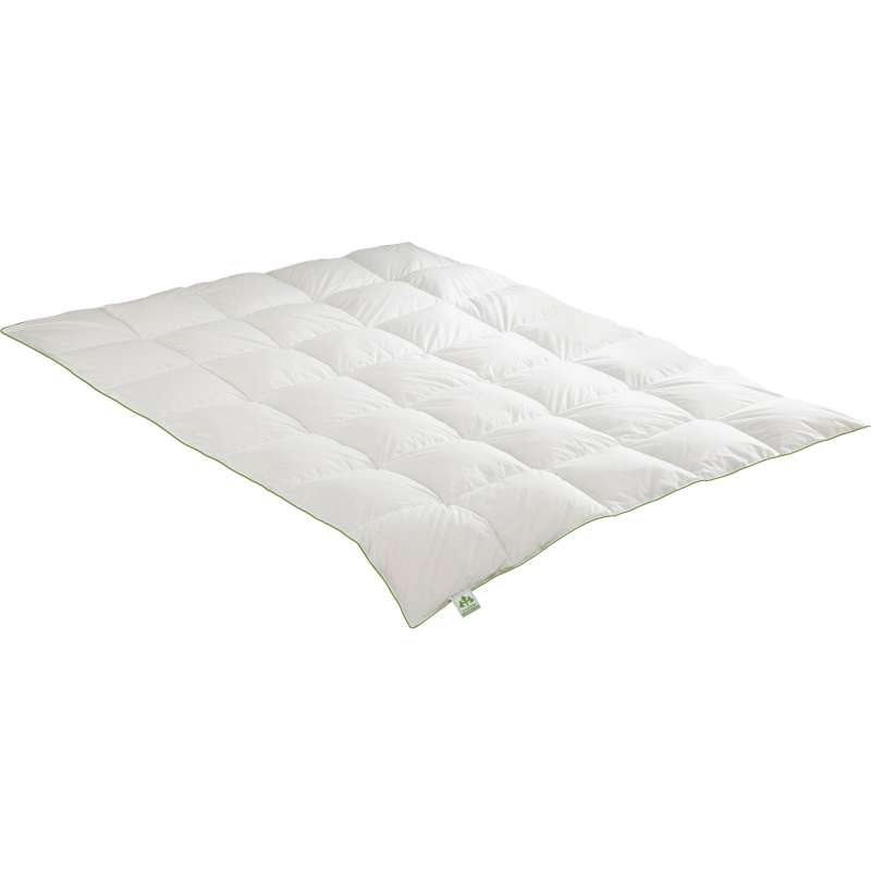 IRISETTE Greenline Daunensteppbett Medium Größe 155x220 cm Ganzjahresdecke