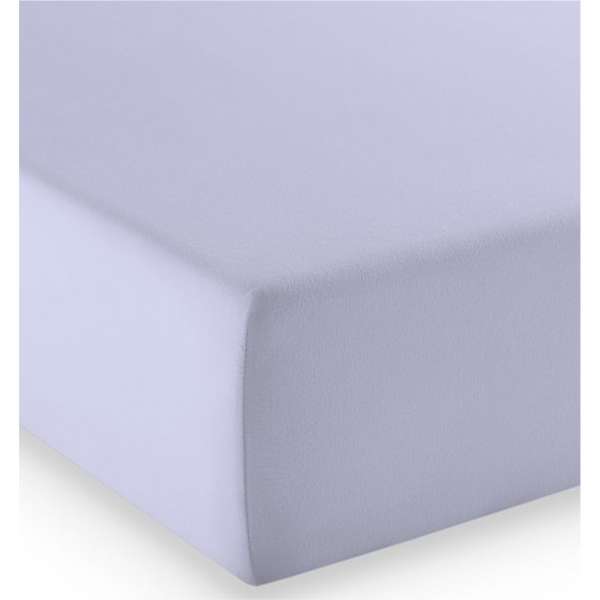 Fleuresse Mako-Jersey-Spannlaken comfort Farbe helles lavendel 5014