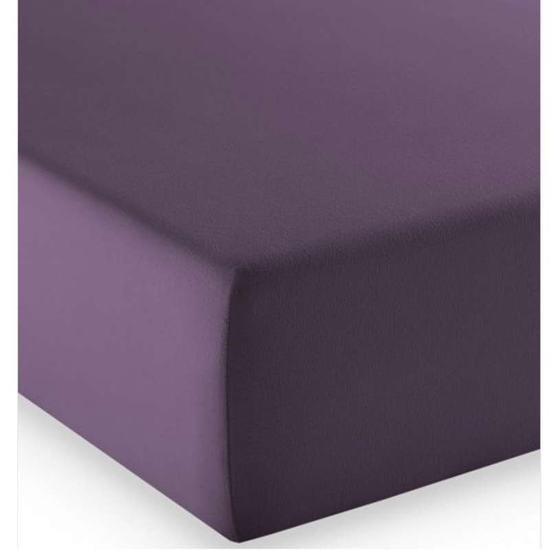 Fleuresse Mako-Jersey-Spannlaken comfort Farbe lavendel 6062
