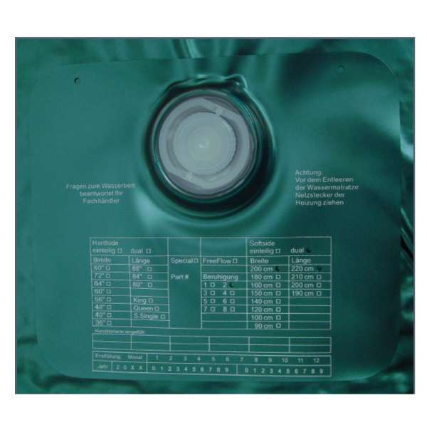 ABBCO Eezy Wassermatratze - Wasserkern Uno Softside F3