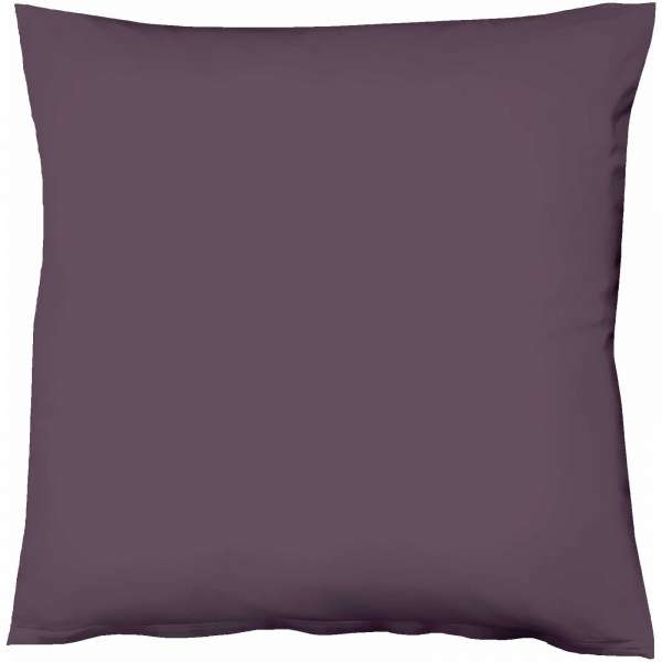 Fleuresse Mako-Satin-Kissenbezug uni colours lavendel 6062