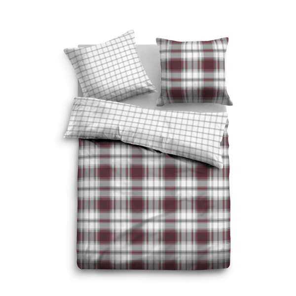 Tom Tailor Flanell-Wendebettwäsche 9974-840, Größe 135x200/80x80 cm