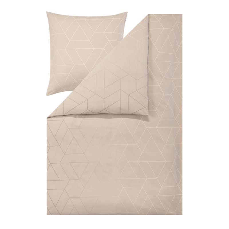 Estella Atelier Samt & Seide (Flanell) Andriano, 135x200 cm+80x80 cm, natur